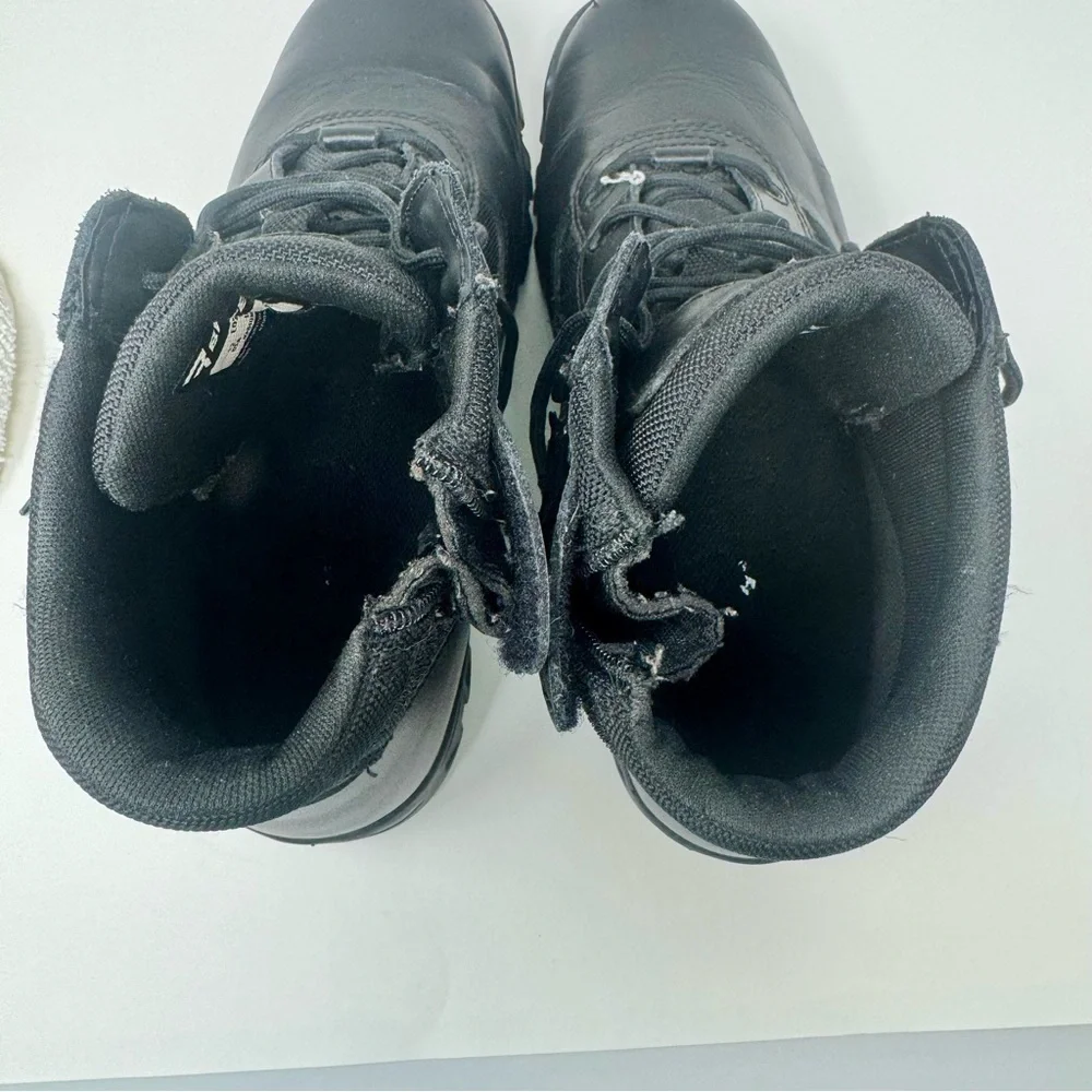 Bates Black Military Tactical Combat Style Leather Boots 8